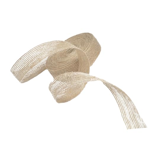 Veemoon Natürliche Jute band Breit Vielseitiges Geschenkverpackungsband für DIY Blumenstrauß Bastelprojekte und Hochzeitsdekoration Handgeflochtenes Verpackungsband für Kreative Geschenke Veemoon Natürliche Jute band Breit Vielseitiges Geschenkverpackungsband für DIY Blumenstrauß Bastelprojekte und Hochzeitsdekoration Handgeflochtenes Verpackungsband für Kreative Geschenke von Veemoon