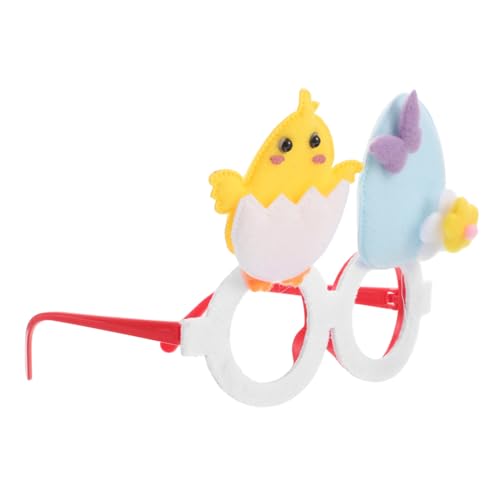 Veemoon Niedliche Osterbrille mit Hasen und Küken Design Party Spaßbrille für Erwachsene Bunte Fotorequisiten Leichte Karnevalsbrille für Osterfeiern und Themenpartys Veemoon Niedliche Osterbrille mit Hasen und Küken Design Party Spaßbrille für Erwachsene Bunte Fotorequisiten Leichte Karnevalsbrille für Osterfeiern und Themenpartys von Veemoon
