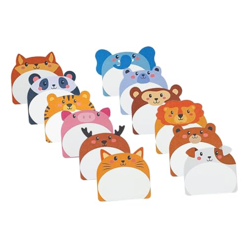 Veemoon Niedliche Tier Haftnotizen Set Selbstklebende Notizblöcke im Kawaii Stil für Schule Büro und Zuhause Geschenkidee für Veemoon Niedliche Tier Haftnotizen Set Selbstklebende Notizblöcke im Kawaii Stil für Schule Büro und Zuhause Geschenkidee für von Veemoon