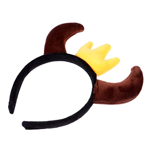 Veemoon Niedliches 1er Set Horn Krone Stirnband Für Weihnachten – Perfekte Kopfbedeckung Zur Festlichen Dekoration - Ideal Für Partys Und Ausgabekarten - Aus Hochwertigem Stoff Gefertigt Veemoon Niedliches 1er Set Horn Krone Stirnband Für Weihnachten – Perfekte Kopfbedeckung Zur Festlichen Dekoration - Ideal Für Partys Und Ausgabekarten - Aus Hochwertigem Stoff Gefertigt von Veemoon