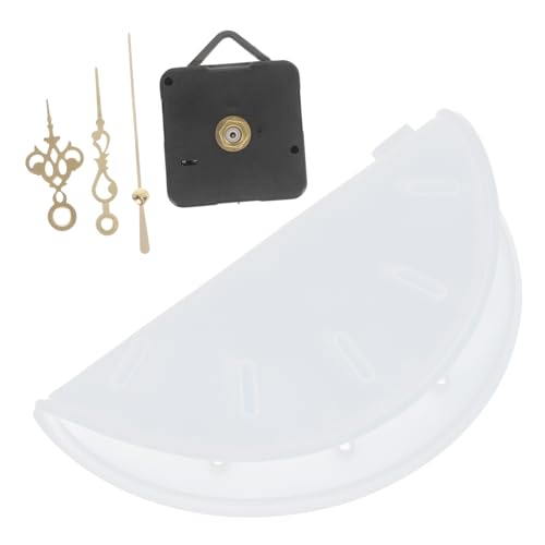 Veemoon Non Stick Silikonform Runde DIY Uhr Gussform Flexibel Langlebig für Epoxidharz Clock Mold mit Goldfarbenen Zeigern für Kreative Bastelprojekte Veemoon Non Stick Silikonform Runde DIY Uhr Gussform Flexibel Langlebig für Epoxidharz Clock Mold mit Goldfarbenen Zeigern für Kreative Bastelprojekte von Veemoon