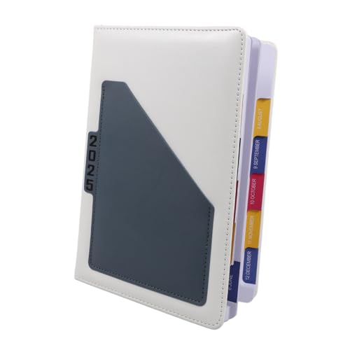 Veemoon Notizbuch mit Index Persönlicher Wochenplaner Leichtes Haushalts und Büro Organizer Notizblock Design Weiches Cover Tragbarer Tagesplaner für Arbeit und Zuhause Veemoon Notizbuch mit Index Persönlicher Wochenplaner Leichtes Haushalts und Büro Organizer Notizblock Design Weiches Cover Tragbarer Tagesplaner für Arbeit und Zuhause von Veemoon