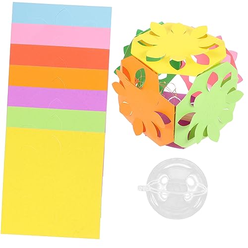 Veemoon Origami Papier Bastelset mit Buntem Faltpapier und Kinderschere DIY Papierschnitt Bastelset für Kindergarten und Schule Handarbeitsset für Mädchen und Jungen von Veemoon