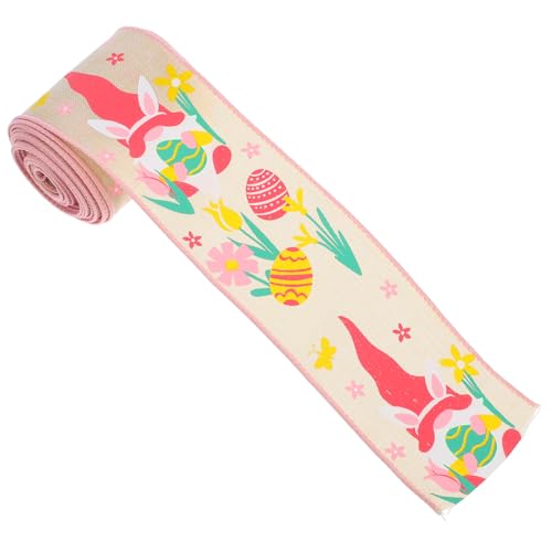 Veemoon Osterband Geschenkband für die Party Ostereiband Osterkörbchenbänder Packband vorhanden Band für die Osterdekoration Geschenkband zum Verpacken Band für Bögen Pastellband Polyester Veemoon Osterband Geschenkband für die Party Ostereiband Osterkörbchenbänder Packband vorhanden Band für die Osterdekoration Geschenkband zum Verpacken Band für Bögen Pastellband Polyester von Veemoon