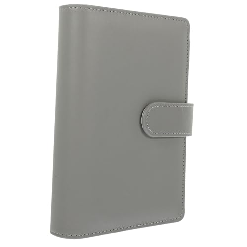 Veemoon PU Leder Binder Cover für Notizbücher mit Kartenfächern Langlebiges Leichtes Ringbuch Etui in Vielseitiger Organizer für Tagebücher und Finanzplaner von Veemoon