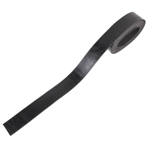 Veemoon PU Lederstreifen Schwarz DIY Bastelstreifen für Lederarbeiten Realistische Textur Leicht Zuschneidbar Vielseitig für Gürtel Uhrenarmbänder Tierhalsbänder Geeignet Veemoon PU Lederstreifen Schwarz DIY Bastelstreifen für Lederarbeiten Realistische Textur Leicht Zuschneidbar Vielseitig für Gürtel Uhrenarmbänder Tierhalsbänder Geeignet von Veemoon