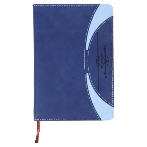 Veemoon PU Notizbuch mit Monatsregister für Planung und Organisation Multifunktionales Tagebuch für Notizen Termine und Journaling für Männer und Frauen von Veemoon