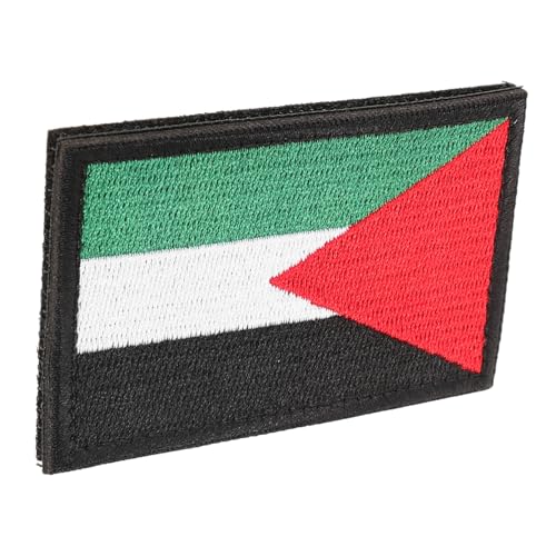 Veemoon Palästina Flagge Patch Abzeichen Zubehör Besticktes Armband mit Aufnäher Vielseitige Anwendung für Rucksäcke Kleidung und Individuell Anpassbar für Persönlichen Stil Veemoon Palästina Flagge Patch Abzeichen Zubehör Besticktes Armband mit Aufnäher Vielseitige Anwendung für Rucksäcke Kleidung und Individuell Anpassbar für Persönlichen Stil von Veemoon