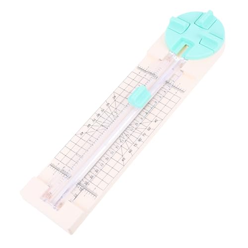 Veemoon Papierschneider Kartonschneider Werkzeug Bastelpapier Kantenschneider Scrapbooking Zubehör Verpackungsschneider Fotoschneider Für Bilder Slice Sicherheitsschneider von Veemoon