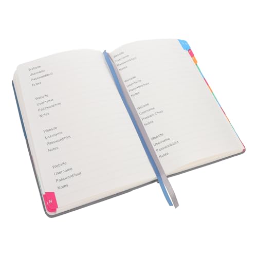 Veemoon Passwortbuch mit Alphabetischem Register Praktisches Kleines Notizbuch für Website adressen und Passwortverwaltung Vielseitiger Adressorganizer für Unterwegs und Zuhause Veemoon Passwortbuch mit Alphabetischem Register Praktisches Kleines Notizbuch für Website adressen und Passwortverwaltung Vielseitiger Adressorganizer für Unterwegs und Zuhause von Veemoon