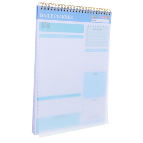 Veemoon Planungsnotizblock Für Täglich Zeitplan Notizbilder Klein Tagesplaner Die Stündlich Agenda Büro Notizblock Zu Machen Notizbuch Wochenplaner Sky-blue Papier von Veemoon