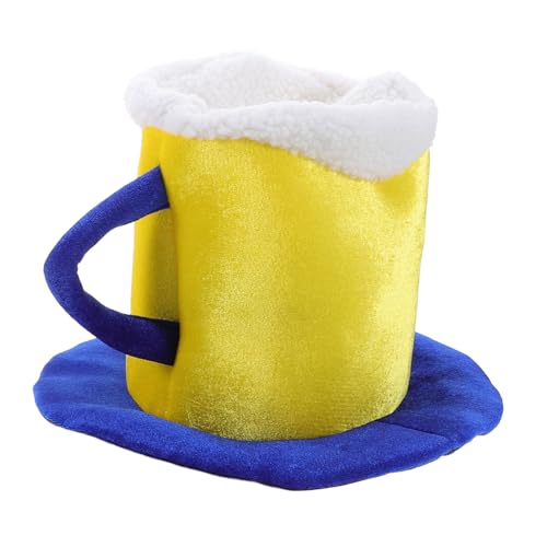 Veemoon Plüsch Bierkrug Hut Für Karneval Halloween Und Geburtstagsfeiern Lustiges Kostüm-accessoire Für Cosplay Und Foto-events Veemoon Plüsch Bierkrug Hut Für Karneval Halloween Und Geburtstagsfeiern Lustiges Kostüm-accessoire Für Cosplay Und Foto-events von Veemoon