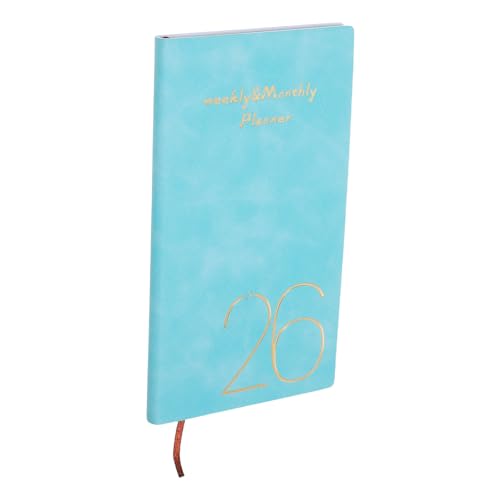 Veemoon Pocket Daily Planner Format Eleganter Zeitmanagement Notizblock für Schüler Berufstätige Hochwertiges Papier zur Vermeidung von Tintenblutungen für Tägliche und Wöchentliche von Veemoon