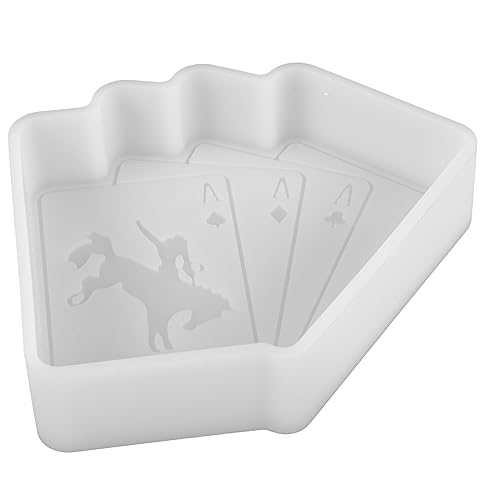 Veemoon Poker Silikonform für DIY Handwerk Aromatherapie Epoxidharz Gießform Kreative Silikonform für Anhänger und Dekoration Veemoon Poker Silikonform für DIY Handwerk Aromatherapie Epoxidharz Gießform Kreative Silikonform für Anhänger und Dekoration von Veemoon