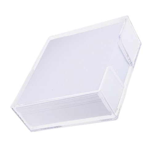 Veemoon Portable Memo Pad mit Transparentem Boxspender Quadratischen nicht Klebenden Notizzetteln für Büro Schule Zuhause Glattes Papier für Klare Notizen und Einfache Organisation Veemoon Portable Memo Pad mit Transparentem Boxspender Quadratischen nicht Klebenden Notizzetteln für Büro Schule Zuhause Glattes Papier für Klare Notizen und Einfache Organisation von Veemoon
