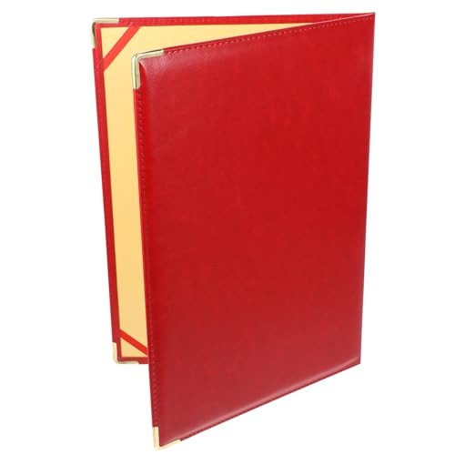 Veemoon Portfolio Ordner aus Hochwertigem Material Großer Roter Dokumenten Organizer für Büro und Studium Praktisch Tragbar und Langlebig für Wichtige Unterlagen und Präsentationen Veemoon Portfolio Ordner aus Hochwertigem Material Großer Roter Dokumenten Organizer für Büro und Studium Praktisch Tragbar und Langlebig für Wichtige Unterlagen und Präsentationen von Veemoon