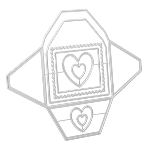 Veemoon Präzise Hintergrundrahmen Metall-stanzformen aus Carbonstahl für Scrapbooking Kartenherstellung Umschläge Langlebige Schneidemotive für Kreative DIY Bastelprojekte von Veemoon