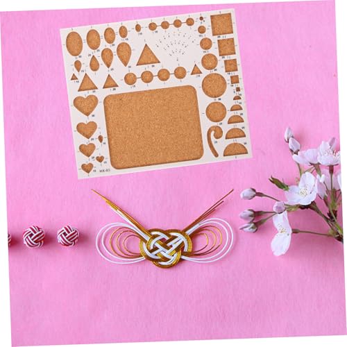 Veemoon Präzises DIY Paper Quilling Board Kork Wiederverwendbares Leichtes Bastel template für Kreative Papierstreifen Tragbares Bastelbrett für Präzise Quilling Dekorationen von Veemoon