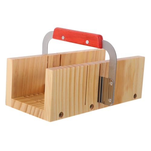 Veemoon Professioneller Holz Seifenschneider mit Wellenmesser Stabiles Schneidebrett für Gleichmäßige Glatte Seifenstücke Ergonomisch für Diy Seifenherstellung und Handgemachte Seifenfans Veemoon Professioneller Holz Seifenschneider mit Wellenmesser Stabiles Schneidebrett für Gleichmäßige Glatte Seifenstücke Ergonomisch für Diy Seifenherstellung und Handgemachte Seifenfans von Veemoon