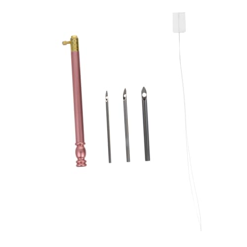Veemoon Punch Needle Stickerei Set für Anfänger Ergonomische Nadel mit Austauschbaren Spitzen DIY Embroidery Supplies Komfortabler Griff für Präzises Sticken für Erwachsene und Veemoon Punch Needle Stickerei Set für Anfänger Ergonomische Nadel mit Austauschbaren Spitzen DIY Embroidery Supplies Komfortabler Griff für Präzises Sticken für Erwachsene und von Veemoon