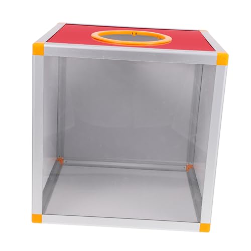 Veemoon Quadratische Raffle Box aus Multifunktionale Spenden für Veranstaltungen Einfache Robuste Konstruktion Große Speicherkapazität von Veemoon