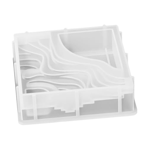 Veemoon Quadratische Terrassenform für Miniatur Landschaften für Epoxidharz und Werkzeug für Heimwerker und Workshops Veemoon Quadratische Terrassenform für Miniatur Landschaften für Epoxidharz und Werkzeug für Heimwerker und Workshops von Veemoon
