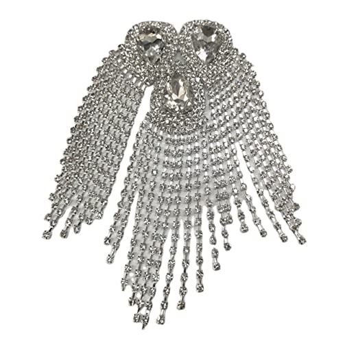 Veemoon Quaste Schulterklappen Accessoire Elegantes Schulterdekor für Damenkostüme Stilvolles Applikationsdesign Verschiedene Outfits Veemoon Quaste Schulterklappen Accessoire Elegantes Schulterdekor für Damenkostüme Stilvolles Applikationsdesign Verschiedene Outfits von Veemoon