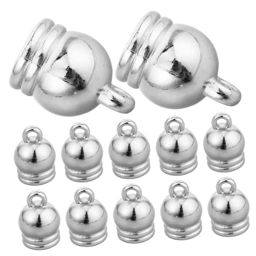 Veemoon Quasten Schmuckverschlüsse Quastenverschlüsse DIY Schmuck Endkappen Kordel Endverbinder Kappenverschlüsse Abschlussquasten Endkappen Abschlussquastenkappen Kabel Endkappen Veemoon Quasten Schmuckverschlüsse Quastenverschlüsse DIY Schmuck Endkappen Kordel Endverbinder Kappenverschlüsse Abschlussquasten Endkappen Abschlussquastenkappen Kabel Endkappen von Veemoon