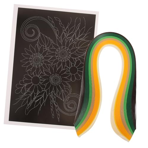Veemoon Quilling Bastelset für Anfänger Teiliges Farbiges Papierstreifen DIY Papierstreifen mit Vorlage und Anleitung Vielseitiges Handarbeitsmaterial für Kreative Papierblumen und Veemoon Quilling Bastelset für Anfänger Teiliges Farbiges Papierstreifen DIY Papierstreifen mit Vorlage und Anleitung Vielseitiges Handarbeitsmaterial für Kreative Papierblumen und von Veemoon
