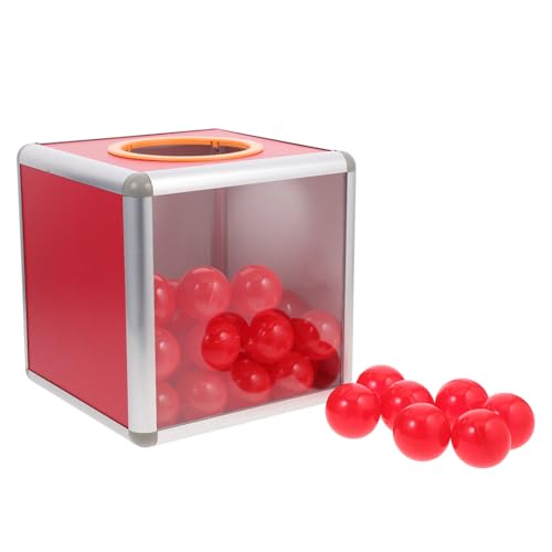 Veemoon Raffle Box Spendenbox für Fundraising Karton mit Abnehmbarem Header für Gewinnspiele Spenden und Abstimmungen Vielseitige Abstimmungsbox für Events und Partys von Veemoon