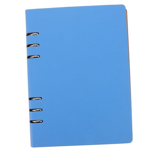 Veemoon Reise notizbuch mit Ringbindung Retro Design Liniertes Leder notizheft in Himmelblau für Tagebuch Kreative Notizen Planer Handliche Leichte Lose Veemoon Reise notizbuch mit Ringbindung Retro Design Liniertes Leder notizheft in Himmelblau für Tagebuch Kreative Notizen Planer Handliche Leichte Lose von Veemoon