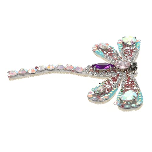 Veemoon Rhinestone Applikation Patch DIY Schuhschmuck und Kleidung Dekoration Rosa Ab Farbverlauf Libellenform Geeignet für Hochzeit Handarbeit Schuhe Hüte Taschen und Bekleidung Veemoon Rhinestone Applikation Patch DIY Schuhschmuck und Kleidung Dekoration Rosa Ab Farbverlauf Libellenform Geeignet für Hochzeit Handarbeit Schuhe Hüte Taschen und Bekleidung von Veemoon