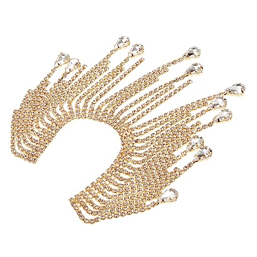 Veemoon Rhinestone Quaste Edelstahlverzierte Fransen für DIY Kleidung und Bastelprojekte für Hochzeiten Partys und Kreative Dekorationen Veemoon Rhinestone Quaste Edelstahlverzierte Fransen für DIY Kleidung und Bastelprojekte für Hochzeiten Partys und Kreative Dekorationen von Veemoon