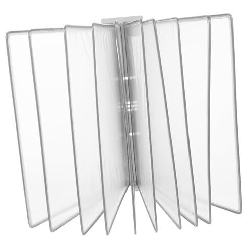 Veemoon Robuster Flip Display Ordner für Effiziente Büroorganisation für Häufigen Zugriff Unterlagen Installieren Graues Design Veemoon Robuster Flip Display Ordner für Effiziente Büroorganisation für Häufigen Zugriff Unterlagen Installieren Graues Design von Veemoon