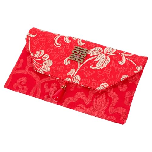 Veemoon Rote Umschläge Aus Chinesischem Rote Hong Bao Taschen Umschläge Chinesische Glücksgeldbeutel Für Frühlingsfest Geburtstag Hochzeit von Veemoon