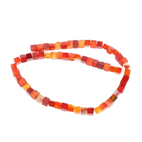 Veemoon Roter Edelstein Würfel Perlen Halbfertige Würfel Abstandshalter Edelstein Lose Perlen Für Schmuckherstellung DIY Armbänder Halsketten Charms Veemoon Roter Edelstein Würfel Perlen Halbfertige Würfel Abstandshalter Edelstein Lose Perlen Für Schmuckherstellung DIY Armbänder Halsketten Charms von Veemoon