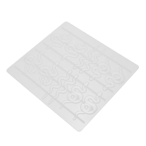 Veemoon Schlangenform Silikonform Epoxidharz DIY Schmuckform Flexibel Wiederverwendbar für Ohrringe Schlüsselanhänger Kreative Schmuckherstellung Einfache Reinigung Kleine Objekte von Veemoon