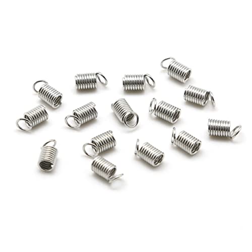 Veemoon Schmuckverschlüsse Federklemmen für DIY und Armbänder Silberne Verbindungselemente für Schmuckherstellung für Kreative Bastelprojekte von Veemoon