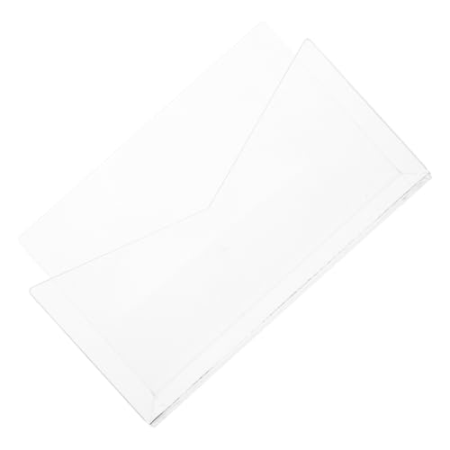 Veemoon Schreibtisch Organizer aus Acryl Klarer Briefablage Mailsortierer für Dokumente Umschläge und Briefe für Büro Schule und Zuhause Robustes Design für Einfache Organisation von Veemoon