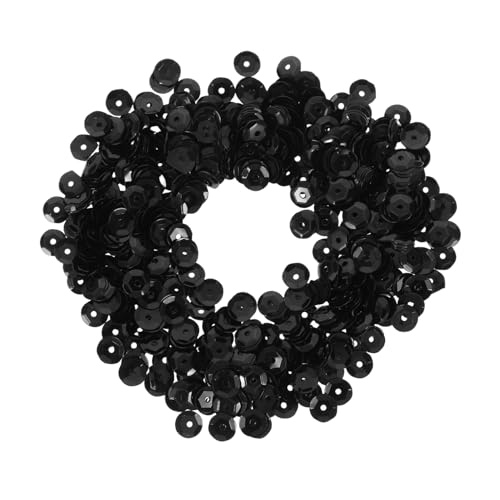 Veemoon Schwarze Glitzernde Pailletten Auffädeln und Kleben Packung für Diy Bastelprojekte Langlebige und Vielseitige Schmuck und Dekorationsideen Veemoon Schwarze Glitzernde Pailletten Auffädeln und Kleben Packung für Diy Bastelprojekte Langlebige und Vielseitige Schmuck und Dekorationsideen von Veemoon