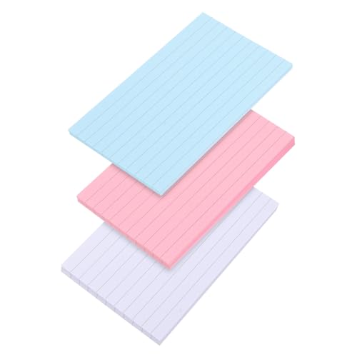 Veemoon Selbstklebende Kompakte Notizblöcke Liniertes Tragbares Memo Pad für Büro Studium und Praktische Terminnotizen in von Veemoon