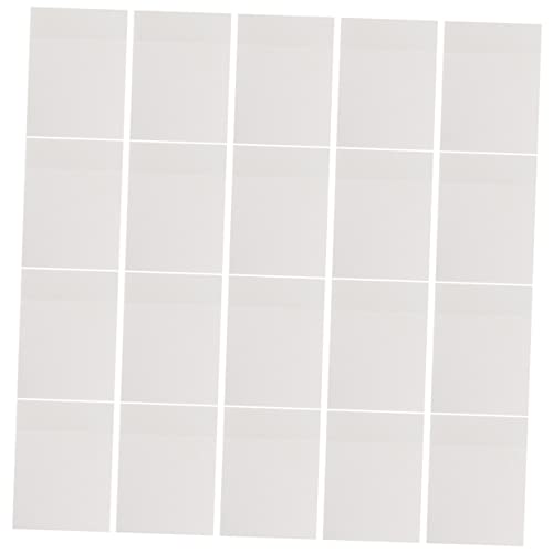 Veemoon Selbstklebende Notizzettel Transparent Wiederverwendbare Haftnotizen für Büro Schule Zuhause Praktische Memo Tabs für Organisation und Markierung von Veemoon