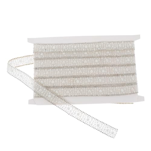 Veemoon Selbstklebendes Perlenband mit Strass und Perlen Funkelndes DIY Dekorationsband für Kleidung Basteln Hochzeit Langlebiges Sicheres Schmuckzubehör Veemoon Selbstklebendes Perlenband mit Strass und Perlen Funkelndes DIY Dekorationsband für Kleidung Basteln Hochzeit Langlebiges Sicheres Schmuckzubehör von Veemoon