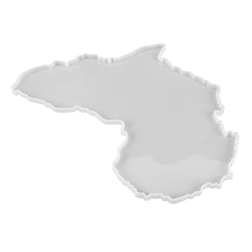 Veemoon Silikon Gießform Kontinent Karte DIY Basteln Tray für Schmuckherstellung Weiche Wiederverwendbare Silikonform für Harz Gießen Schmuckanhänger und Dekorationen Veemoon Silikon Gießform Kontinent Karte DIY Basteln Tray für Schmuckherstellung Weiche Wiederverwendbare Silikonform für Harz Gießen Schmuckanhänger und Dekorationen von Veemoon