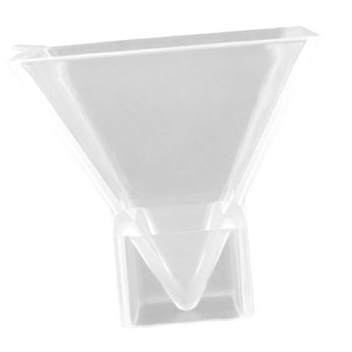 Veemoon Silikon Pyramidenform Hochtransparent DIY Gießform für Epoxidharz Schmuckherstellung Flexible Langlebige Silikonform mit Glatter Oberfläche für Dekorative Bastelarbeiten von Veemoon