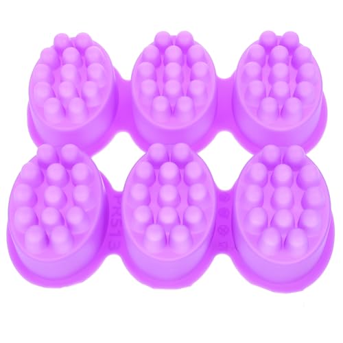 Veemoon Silikon Seifenform für DIY Handgemachte Oval Innovatives Massage Design Einfach zu Reinigen Bastelwerkzeug für Haushalt Veemoon Silikon Seifenform für DIY Handgemachte Oval Innovatives Massage Design Einfach zu Reinigen Bastelwerkzeug für Haushalt von Veemoon