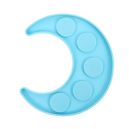 Veemoon Silikonform DIY Mond Weinhalter Gießform für Epoxidharz Kristall Harz Handwerk Tablett Basteln Haushalt Dekoration Veemoon Silikonform DIY Mond Weinhalter Gießform für Epoxidharz Kristall Harz Handwerk Tablett Basteln Haushalt Dekoration von Veemoon