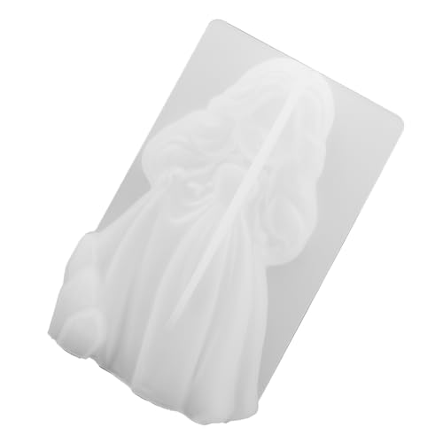 Veemoon Silikonform für DIY Kerzen und Seifen Prinzessin Design Hitzebeständig Langlebig Flexible Gießform für Duftkerzen Handwerksbedarf Basteln Geschenkidee von Veemoon