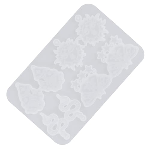 Veemoon Silikonform für DIY Schmuck Gießform Flexibel Langlebig für Epoxidharz Schlüsselanhänger Ohrringe Anhänger Silikonformen mit Feinen Details und Einfacher Entnahme Veemoon Silikonform für DIY Schmuck Gießform Flexibel Langlebig für Epoxidharz Schlüsselanhänger Ohrringe Anhänger Silikonformen mit Feinen Details und Einfacher Entnahme von Veemoon