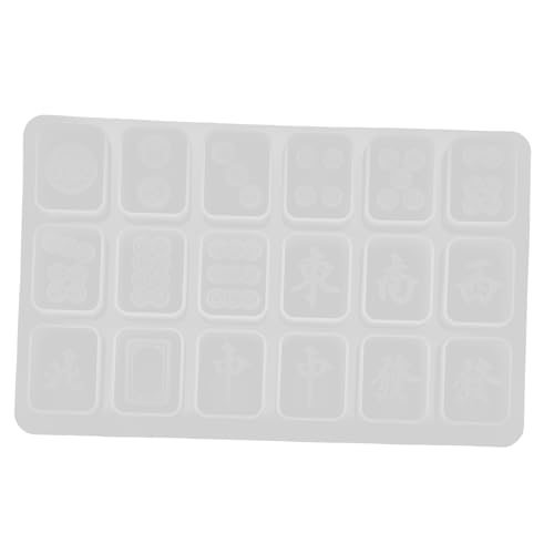 Veemoon Silikonform für Epoxidharz Mahjong Spielsteine Flexible DIY Gießform Langlebige Silikonform für Mahjong Fliesen Geeignet für Bastelprojekte und Kreative Herstellung Veemoon Silikonform für Epoxidharz Mahjong Spielsteine Flexible DIY Gießform Langlebige Silikonform für Mahjong Fliesen Geeignet für Bastelprojekte und Kreative Herstellung von Veemoon